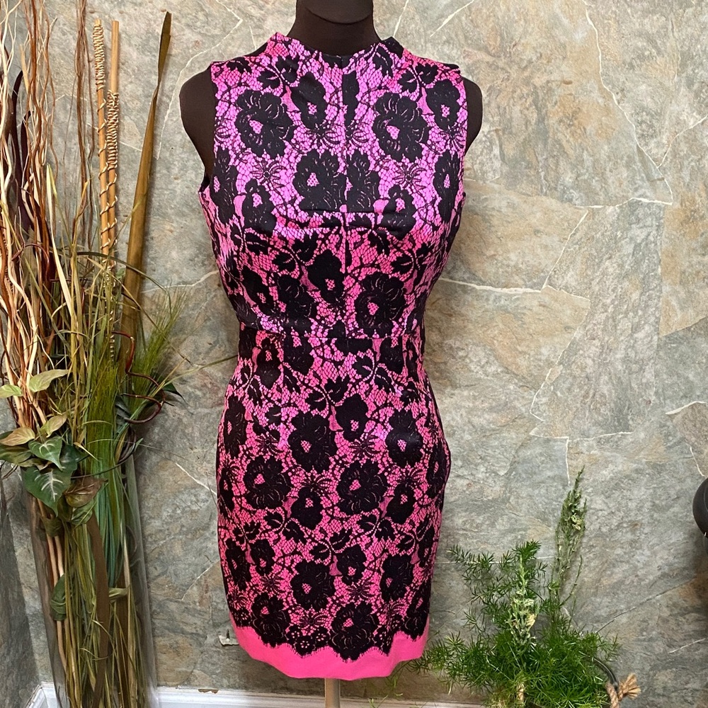 Milly of New York dress Stunning lace look luxury 4